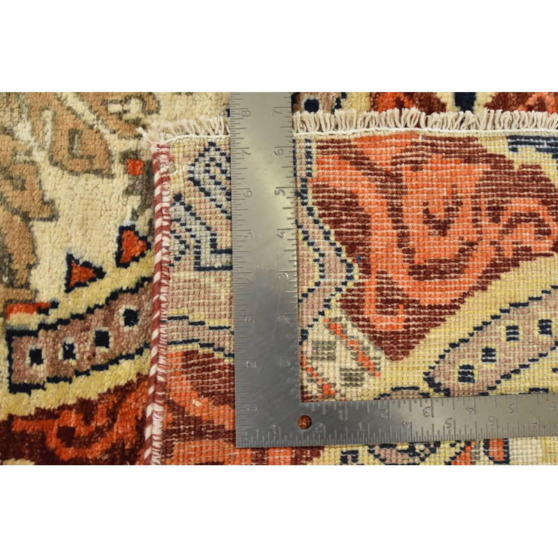 Hand Knotted Wool Geometric Indoor Rug