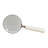 Magnifying Glass Sculpture With Ridged Handle For Home Decor -  Decorative Object For Office, Shelf, Or Living Room Decoration - 9", Ivory-1747939255