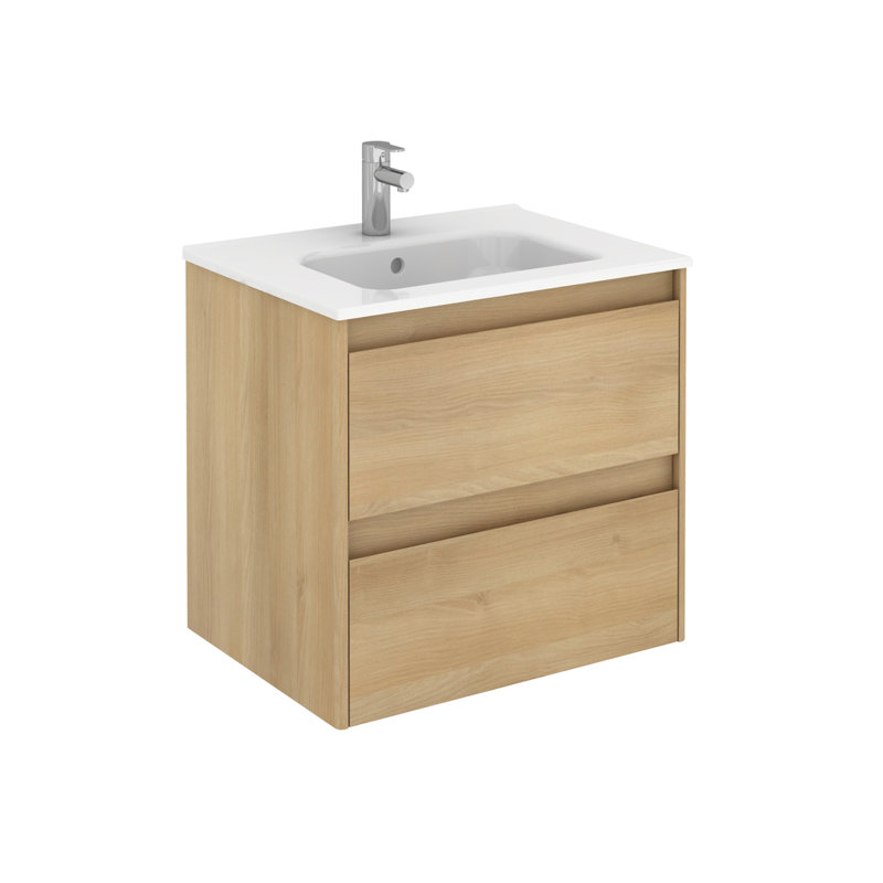 Ambra 23.8'' W Single Vanity, Nordic Oak