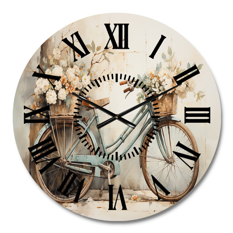 Horloge murale vélo, Médium