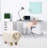 15-In. Seat Height Plush White Sheep Animal Shape Ottoman - Furniture for Nursery, Bedroom, Playroom, and Living Room Decor