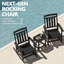 Chaise berçante d'extérieur HDPE-2063856459