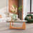 Reade Glass Top Coffee Table-727726840