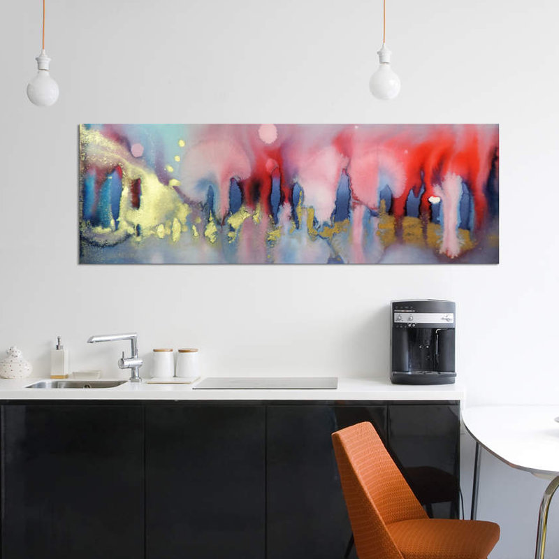 «Chinook», reproduction d'impression sur toile, H 12 po x l 36 po x P 1,5 po, Toile tendue