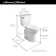 American Standard Cadet 1.6 Gallons GPF Elongated Comfort Height Floor Mounted Kit (Seat Not Included)