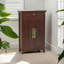 Armoire de rangement pour chaussures en bois massif 8 paires
