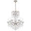 New Orleans 10 Light 28in x 31in Chandelier in Heirloom Gold with Clear Radiance Crystals-1144233457-1144233458