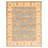 Paysen One-of-a-Kind 8'1" x 9'9" New Age Rectangle Wool Area Rug in