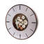 Horloge murale industrielle surdimensionnée 20,87 po