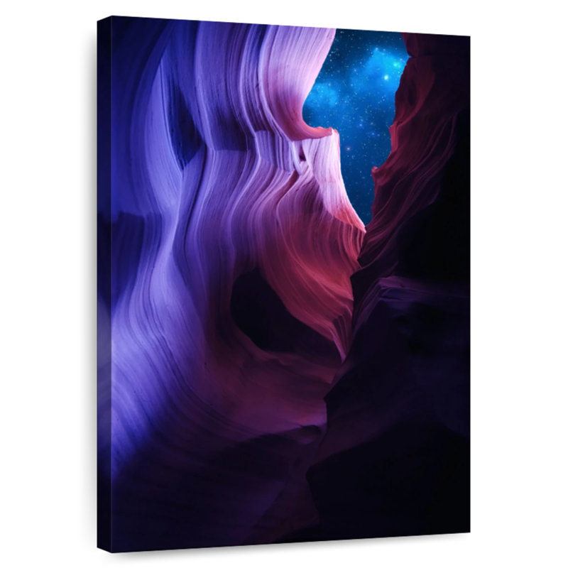 Alvord Antelope Canyon sous les étoiles, H 51 po x l 34 po