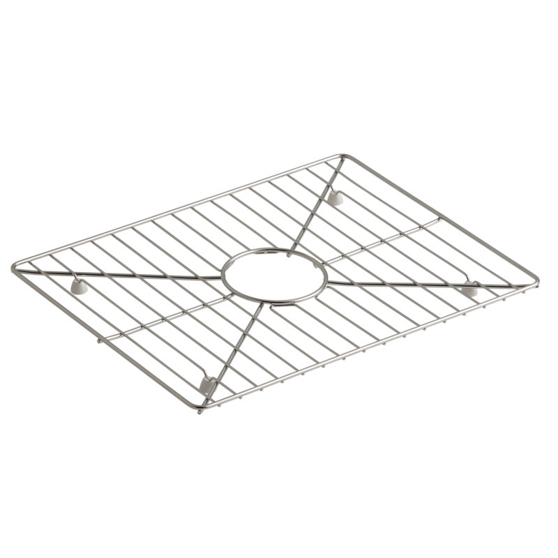 Support d'évier en acier inoxydable Poise, 17 3/16 po x 13 3/16 po, pour évier de cuisine