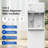 Ikt Self Cleaning Bottom Load Hot And Cold Water Cooler Dispenser With Ice Maker For 5 Gallon 22Lbs Daily Capacity White-116982315