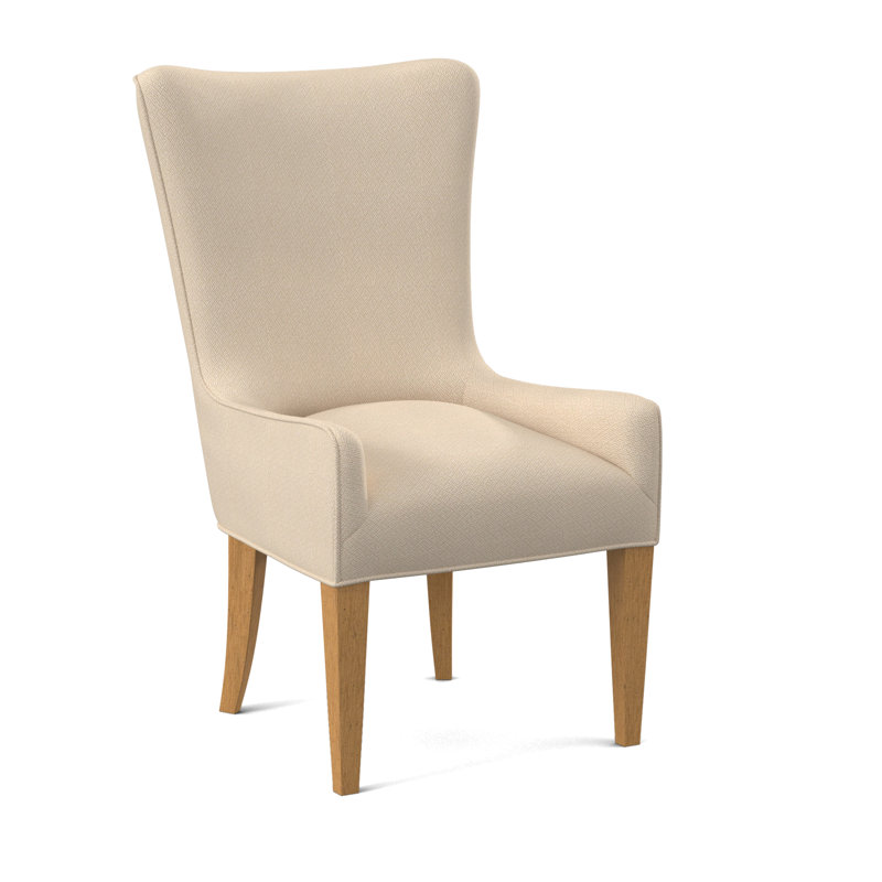 Chaise de salle à manger Providence - sans jupe, Ambre, Filigrane ivoire 100% polyester