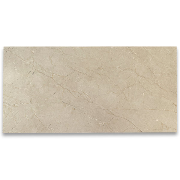 12" x 24" Marble Subway Tile