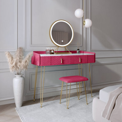 Schaghticoke Dressing Table with Mirror