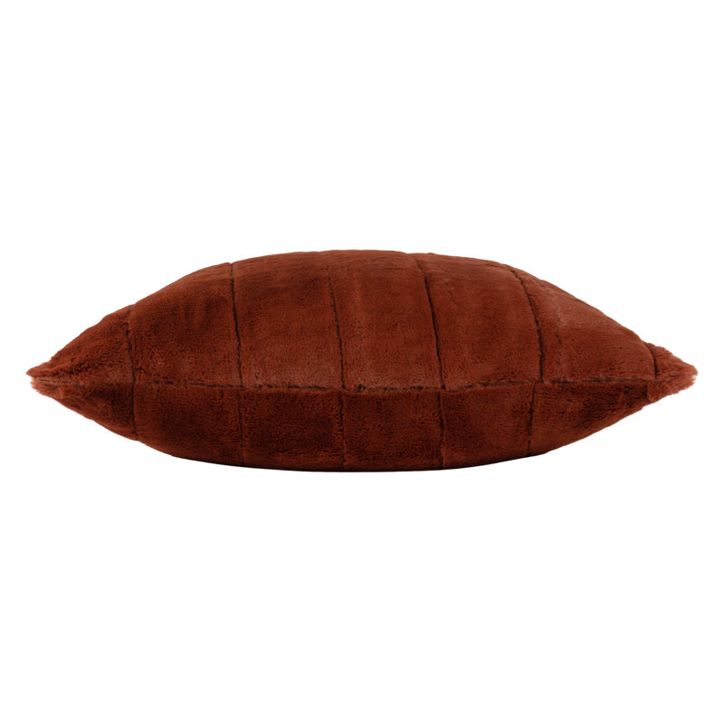 Empress Square Throw Cushion, 55cm x 55cm, Rust