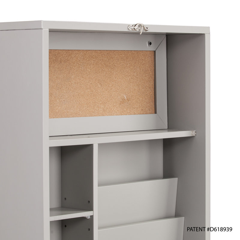 Bureau flottant Ahian, Gris