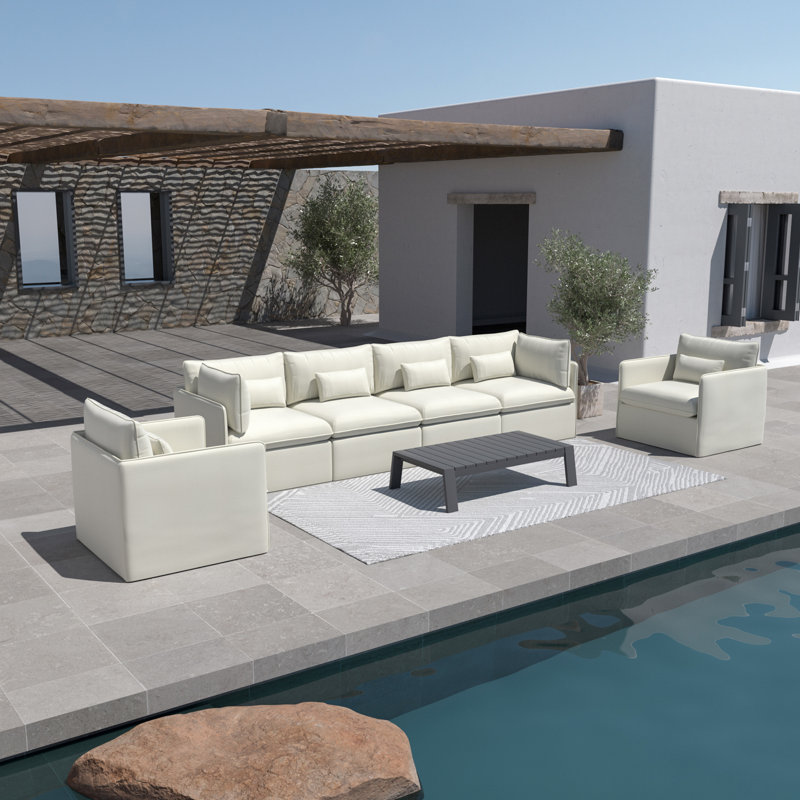 Ensemble de sièges multi-chaises 7 pièces Valliere