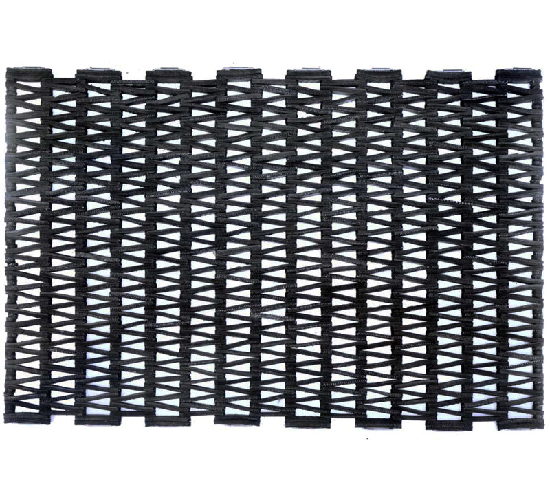 Tapis de porte d'extérieur Venegas, l 17 po x L 25 po
