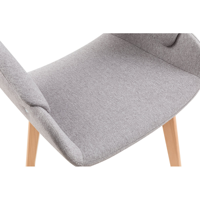 Swanson Upholstered Dining Chair, Grey