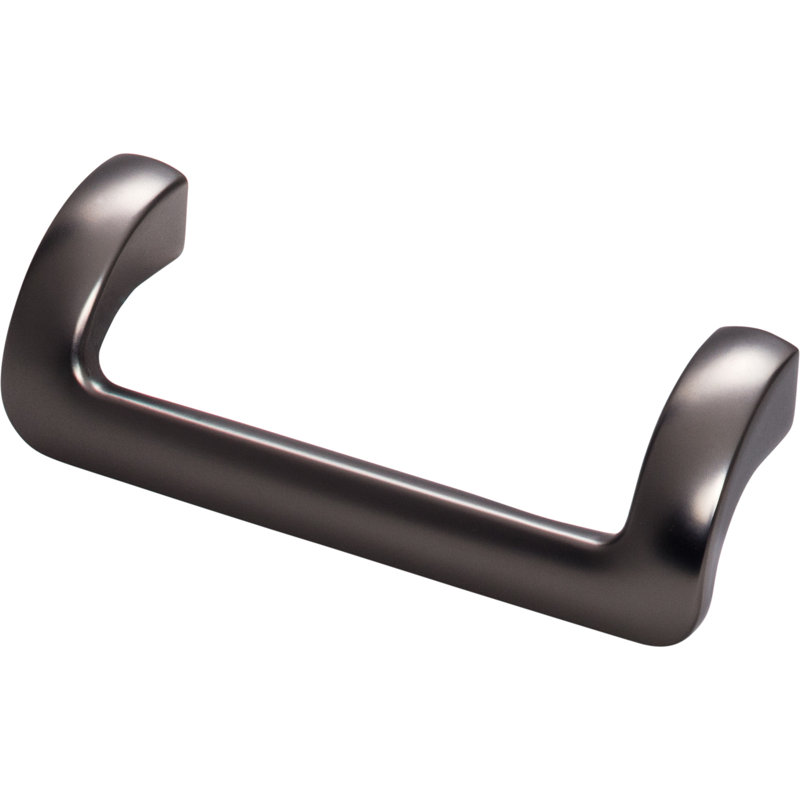 Kentfield Drop Handle, Ash Gray, 3 3/4" Center to Center
