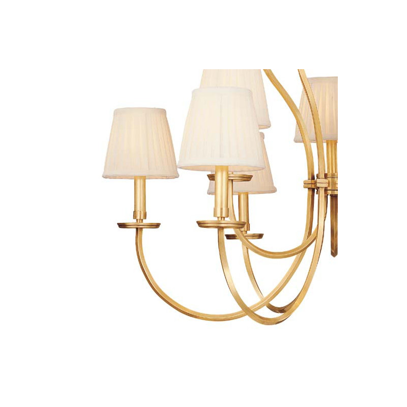 Palermo 1 Light Pendant, Aged Brass