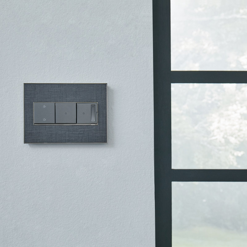 Interrupteur intelligent sans fil Adorne Home / Away avec Netatmo, Blanc