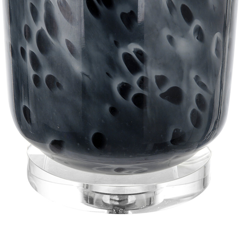 Lampe de table en verre Ellis D16,9 po x H 28 po