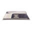 Tapis touffeté en laine noir / beige / blé-70178503