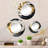 Loretosha Metal Round Mirror