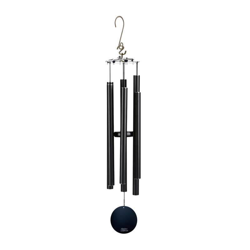 Carillon - modèle de base 36 po - tube or rose, Noir