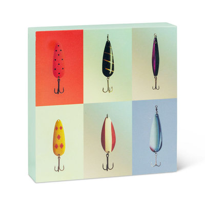 Plaque «Pick 6 Lures»
