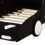 Lit plateforme simple en forme de voiture avec roulettes-114359404