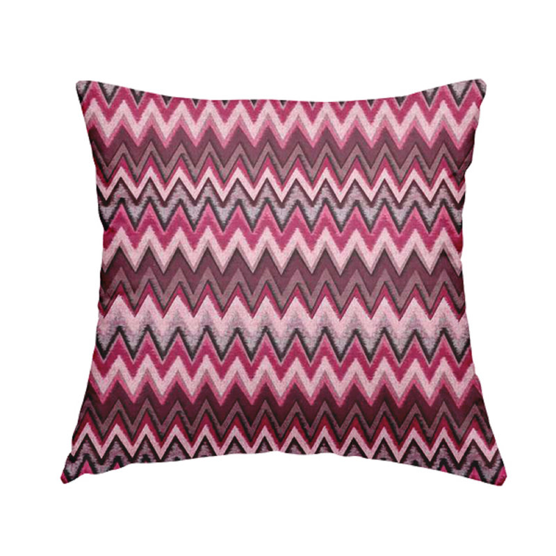Emmeran Chevron Square Cushion, 55cm H x 55cm W x 5cm D