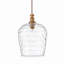 Luminaire suspendu réglable en verre d'eau en laiton, luminaire suspendu simple