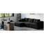 Canapé modulaire en forme de L 9 po x 9 pi, canapé en forme de L, 3 sièges modulaires en mousse à mémoire de forme pour pièce moyenne (gris, orienté vers la gauche)-1129178706-1129178707