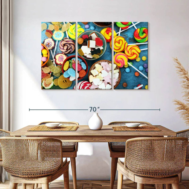 Candy Party, 36" H x 57" W