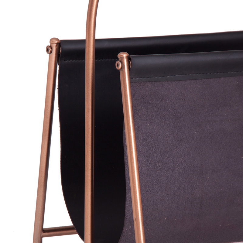 Metal Free Standing Magazine Rack