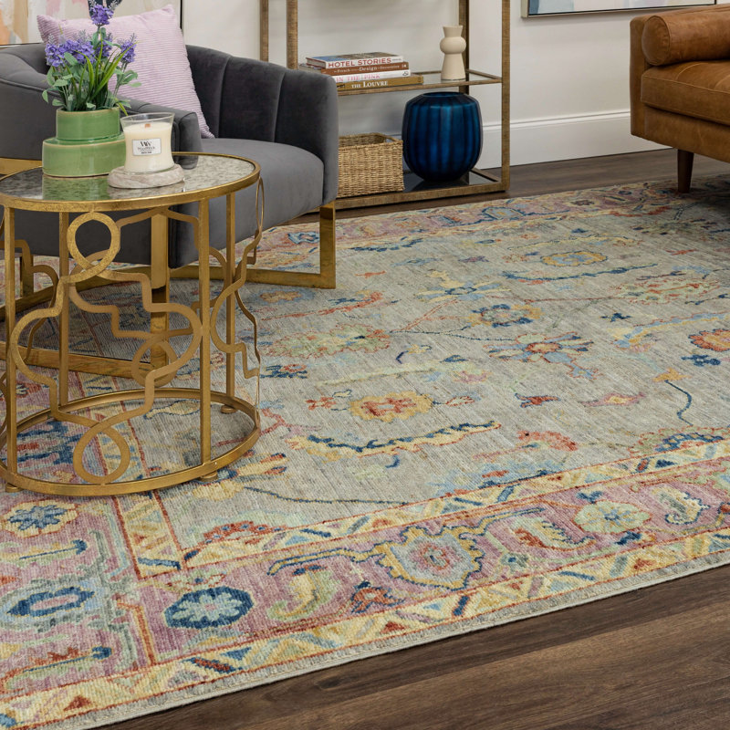 Tapis gris Karastan Rugs Mystique, Rectangle 9 pi x 12 pi