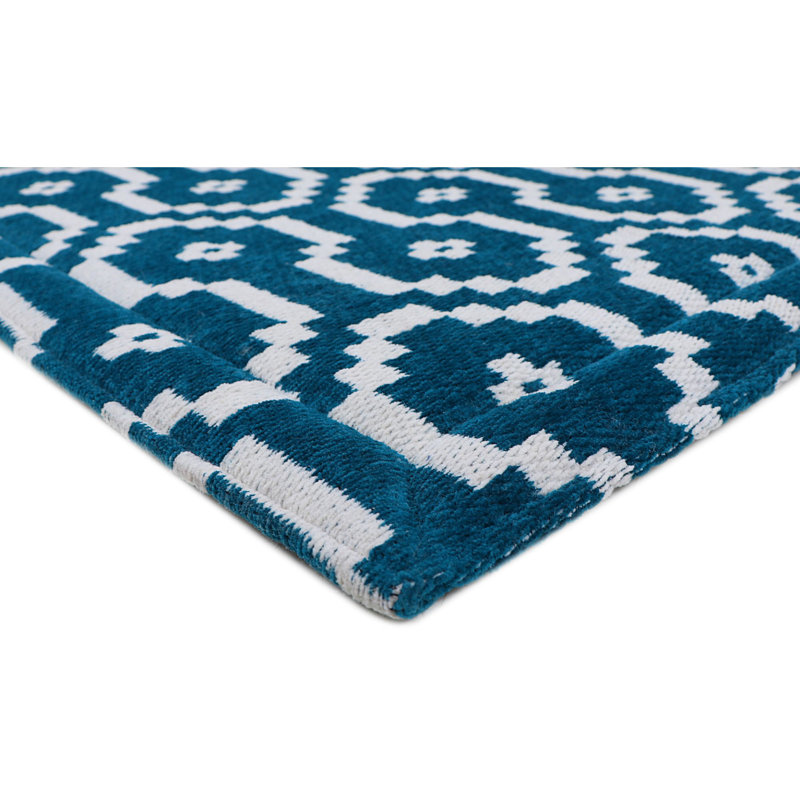 Ahmyra Geometric Polyester Anti-Fatigue Kitchen Mat