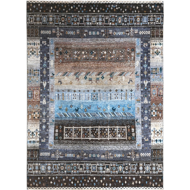 One-of-a-Kind Hand Knotted Area Rug