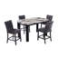 Table de bar Magy Dark Grey