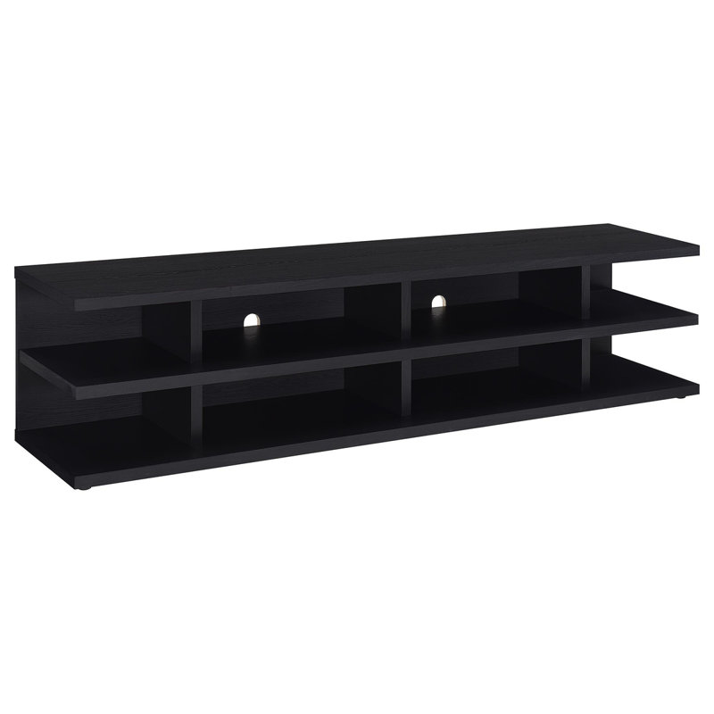 Meuble télé Starnes, Noir