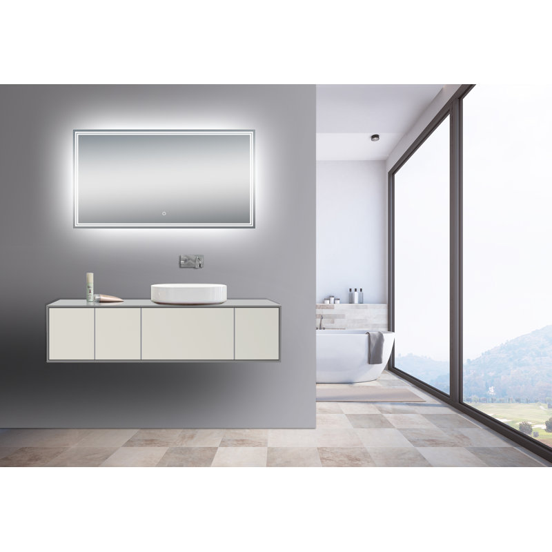 Miroir de salle de bain Xena, 30 po x 55 po