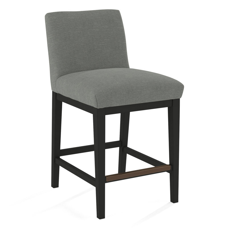 Upholstered Stool, 61645-88, Black