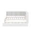 Lit de jour simple avec lit gigogne, tablette et port USB-488586967