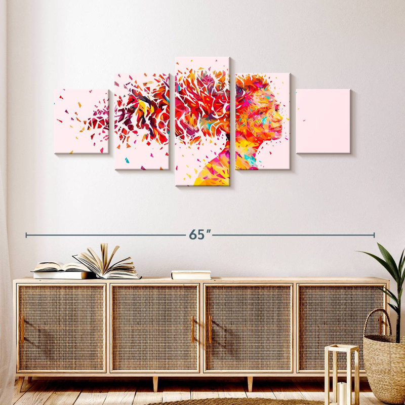 Wind, 24" H x 55" W
