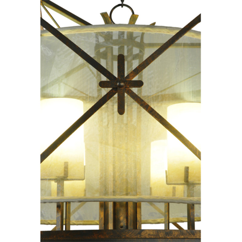 Penelope 6 - Light Drum Chandelier