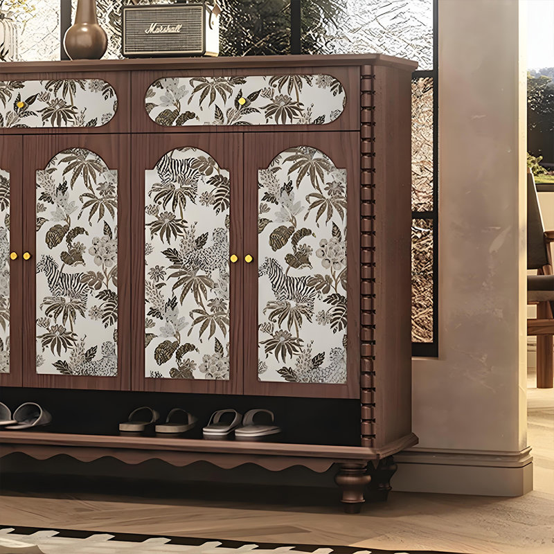 Armoire à chaussures Minimalist, Noyer
