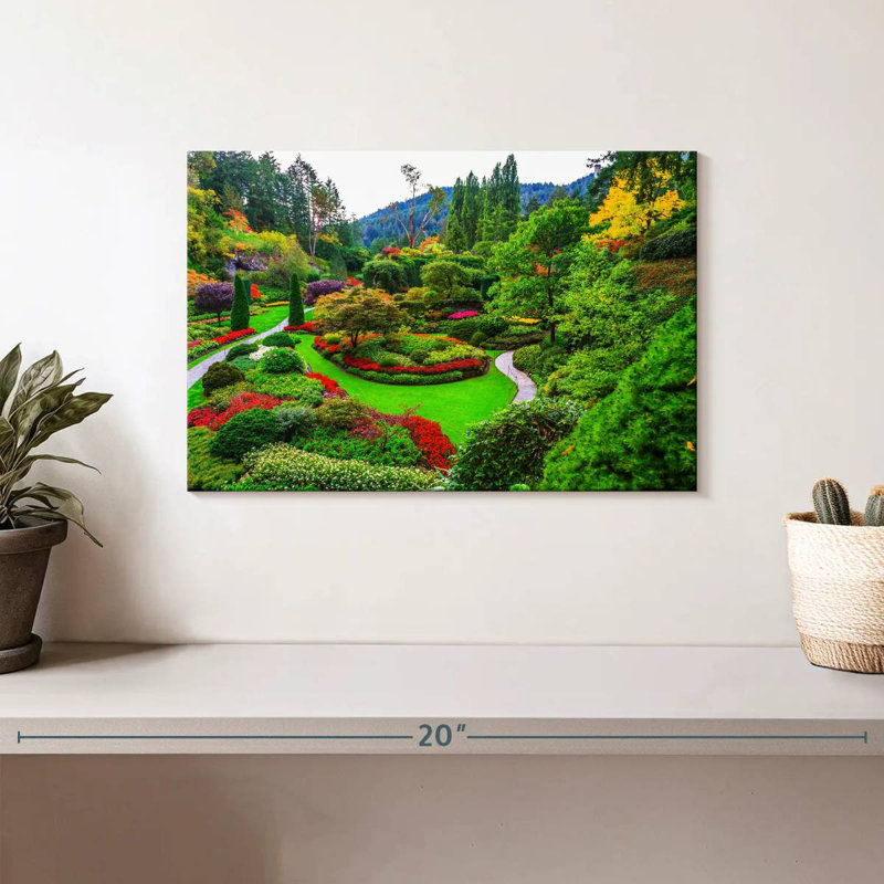 Parc Sirci Butchart Garden, H 8 po x l 12 po
